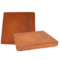 Baldosa de Barro Clásica para Exterior, Color Marrón/Beige, Ladrillo Refractario, Luminosa, Antideslizante, Resistente al Desgaste, Resistente a la Humedad, Hecha a Mano