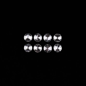 6.73 CTW Diamantes Sueltos Redondos de Corte Rosa Cultivados en Laboratorio 6 mm Colores E VVS2 8 Piezas Piedras Pequeñas para Fabricación de Joyería Personalizada - Product Image 1