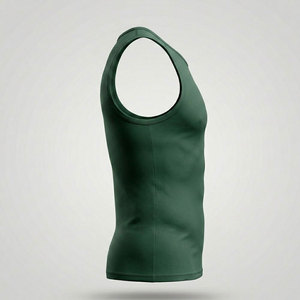 Débardeur de sport respirant en tricot pour homme, idéal pour la musculation, avec logo personnalisé - Product Image 3