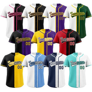 Colección Tendencia 2026: Camisetas de Béisbol para Hombre Tallas Grandes, Cuello en V, Nombre de Equipo Personalizado, Secado Rápido, Absorción de Humedad, Transpirables, Anti- - Product Image 2