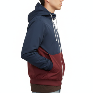 Chaqueta Cortavientos Ligera con Capucha, para Deportes al Aire Libre, Diseño Sublimado, Tela de Poliéster, Primavera, Verano, Otoño - Product Image 3