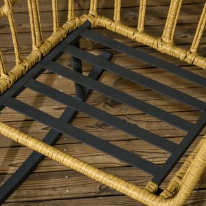 Set Bistrot a Dondolo per Patio e Giardino, Ideale per il Relax - Product Image 5