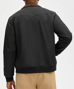 Nouvelle veste bomber élégante pour hommes, veste bomber personnalisée respirante pour hommes, veste bomber surdimensionnée pour hommes - Product Image 4