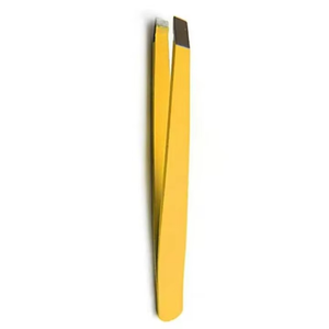 Premium Customized <b>Pointed</b> Stainless Steel Eyebrow Tweezers Smooth Finish Gentle Hair <b>Removal</b> Lightweight Eco-Friendly Reusable - Product Image 1