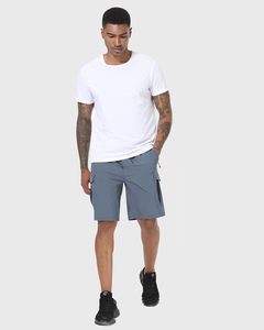 <b>Mens</b> Fashion Bermuda Shorts Comfortable Relaxed Fit <b>Summer</b> Casual Outdoor Wear Drawstring Elastic Waist Floral Pattern Front - Product Image 2