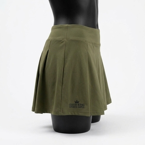 Shorts de sport respirants pour femme, service OEM, séchage rapide, avec poches, style jupe. - Product Image 2