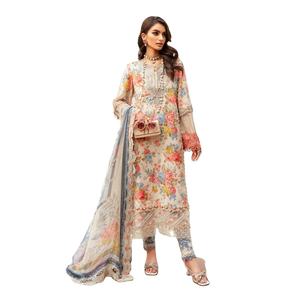Vestido de verano pakistaní con estampado de flores de color mutli Salwar Kameez Nice Indian Pakistani Events de WS INTERNATIONAL - Product Image 1