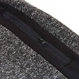 New Style 2026 Fashion Men's Lightweight Casual Sport Running Cotton Polyester Custom logo Embroidery Black Grey Trousers - Product Image 3