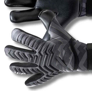 Nouveaux gants de gardien de but professionnels réglables antidérapants avec protection des doigts, fermeture à lacets, en PU épais et lisse pour l'entraînement au football - Product Image 3