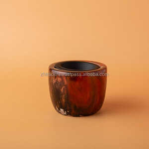 Al Sultana Luxe Bois Résine Oud Burner Handcrafted Epoxy Bakhoor Holder pour Ramadan élégant, Eid, et Arabic Home Decor Cadeaux - Product Image 3