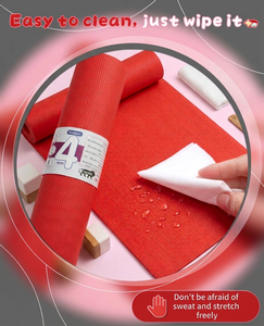 Foldable Non Slip Eco Friendly Custom Silicon Yoga Mat Customized Top Quality Fitness Exercise Mat at Affordable Price - Product Image 2