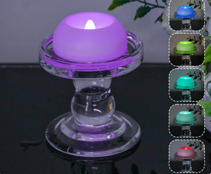 TOOWIN 6cm Diameter Led Floating Wax Waterproof Flameless <b>Light</b>, Romantic Wedding Decoration, Water-Skimming Pool <b>Light</b> - Product Image 4