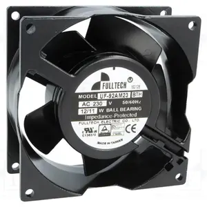 Fulltech UF-92AM23BTH 230V AC 0.09A 12W 11W 44CFM 51CFM 2700RPM 3200RPM Inverter Radiator Axial Cooling Fan