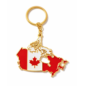 Porte-clés en métal personnalisé Canada, souvenir touristique tendance 2026 pour les voyages en pays étranger, football - Product Image 6