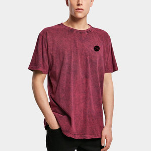 Camiseta Moderna con Lavado Ácido para Hombre, Estilo Urbano Vintage, Material Ligero y Transpirable, Comodidad Diaria - Product Image 5