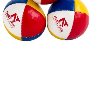 Hot Sale Custom PU <b>Hacky</b> <b>Sack</b> Sports Toy Juggling Ball Advertising Hot Customized PU Juggling Ball - Product Image 2