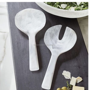 DESIGN DE TAILLE PERSONNALISÉ FAIT À LA MAIN ET SERVEUR DE SALADE DE COULEUR, COUTEAUX EN RÉSINE DE VENTE CHAUDE EN GROS - Product Image 3