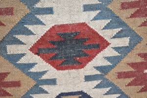 Tapis de salon réversible en jute, tissé à la main, style kilim, pliable, en fibres naturelles, haute qualité, prix de gros - Product Image 4