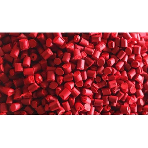 Multi-Purpose Red Color <b>Masterbatch</b> Granules Commercial Grade Pigment <b>Masterbatch</b> From India Supplier for Packaging Industry - Product Image 1