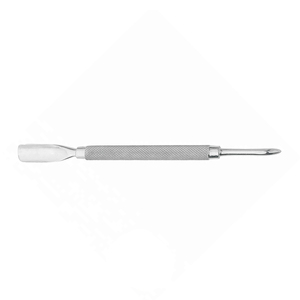 Empujadores de Cutículas de Doble Extremo de Acero Inoxidable OEM de Precisión, Limpiador de Uñas de Precisión, Empujador Plano Ancho, Herramienta de Marca Privada - Product Image 1