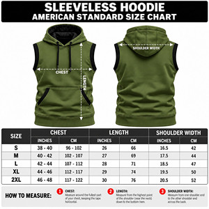 <b>Men's</b> Hooded Sleeveless Tank <b>Top</b> Solid <b>Green</b> Casual Knitted Vest With Pockets - Product Image 6