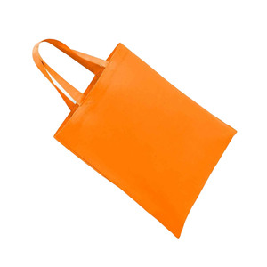 Sac de courses réutilisable en toile de coton avec poignées courtes, durable et écologique - Product Image 4