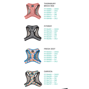 สายรัดแบบสวมสำหรับสัตว์เลี้ยงฟัซยาร์ด ฟิตซ์รอย (XS) - Product Image 1