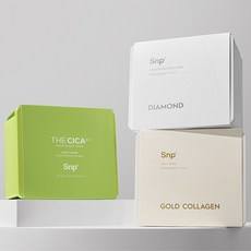 Set di 3 Maschere Viso Funzionali SNP Daily Mask Pack Grande Formato, 30 Fogli, Inclusi Maschere Viso Oro, Diamante e Cica, con Sconto - Product Image 1