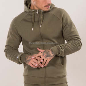 Conjunto Deportivo de 2 Piezas para Hombre, con Cremallera, Estilo Jogger, Ajustado, Personalizado, de Algodón, para Fútbol, Ropa Deportiva para Hombre - Product Image 2