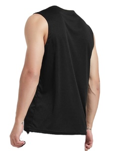 Men’s Tank Top Gym Wear | Cotton Sleeveless Shirt | Fitness <b>Stringer</b> <b>Vest</b> | Breathable Summer Workout Tank | Custom Logo OEM - Product Image 2