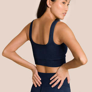 Conjuntos Deportivos de Dos Piezas para Mujer, Leggings de Cintura Alta con Top Corto, Secado Rápido y Ecológicos, Ropa Deportiva para Gimnasio y Yoga - Product Image 3