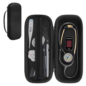 EVA Stethoscope Carrying Case Fits 3M Littmann Classic III Monitoring/Lightweight <strong>II</strong> S.E Hard Shell Resistant Organizer Bag - Product Image 1