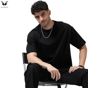 Camisetas de Hombre 100% Algodón, Producto Cómodo, Tela Suave de Primera Calidad, Color Negro, Manga Corta, Ropa Masculina - Product Image 3