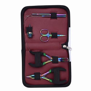 Juego de Pinzas para Extensiones de Cabello con Punta I, Microperlas, Anillos Nano, Gancho de Extracción, Acero Inoxidable, Accesorios para Salón de Belleza - Product Image 3