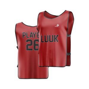 Custom Player Name Yellow Sleeveless Mesh Practice <b>Bib</b> Breathable Polyester Vest Unisex Adult's All Seasons Football <b>Bib</b> - Product Image 6