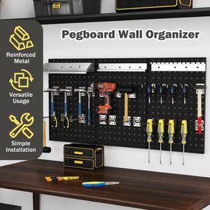 Kit Pannello Forato da Parete per Organizzazione Garage e Officina - Product Image 4