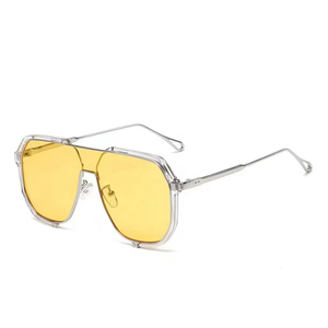 New Fashion Punk Designer Large Square Frame Oversized Sunglasses Women Men Driving <b>Shades</b> <b>Sun</b> Glasses UV400 - Product Image 6