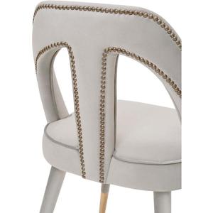 Silla de Comedor Moderna Tapizada con Patas de Metal para Restaurante, Hotel, Cafetería y Comedor - Product Image 6
