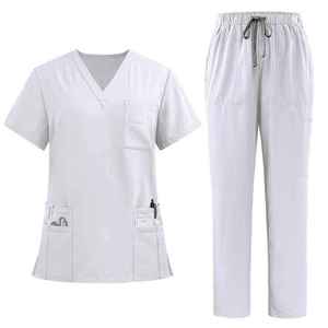 Uniformes Médicos de Invierno de Alta Calidad, Conjuntos de Uniformes de Enfermería Elásticos para Mujer - Product Image 1