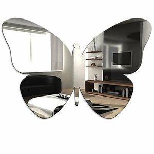 3D Wave Acrylic <b>Wall</b> Mirror Sticker Removable <b>Self</b> <b>Adhesive</b> <b>Wall</b> Art <b>Panels</b> DIY Mirror Decals for Living Room Hotel Decor Art - Product Image 6