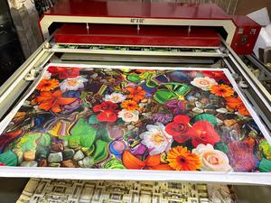 Presse à chaud automatique double station 40 x 60 pouces, nouvelle machine de transfert par sublimation pour vêtements, 220V, pour tissus non tissés et surjetage - Product Image 3