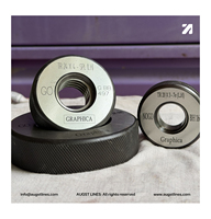 Jauges annulaires trapézoïdales à filetage 30 degrés et jauges de calibre TR Tolerances 7e 8e 7H 8H DIN 103 8mm-500mm Jauges de filetage TR GO NOGO SE DE