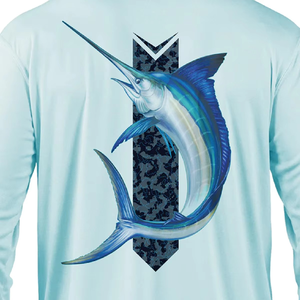 Chemises de pêche décontractées et élégantes pour hommes, manches courtes, col, logo personnalisé, respirantes, boutonnées, confortables, en polyester - Product Image 5