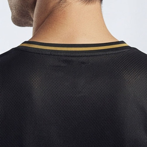 เสื้อบาสเก็ตบอลคอวีผู้ชาย เสื้อบาสเก็ตบอลแบบซับลิเมชั่นเต็มตัว เสื้อกีฬาบาสเก็ตบอลแขนกุดผู้ชาย - Product Image 5