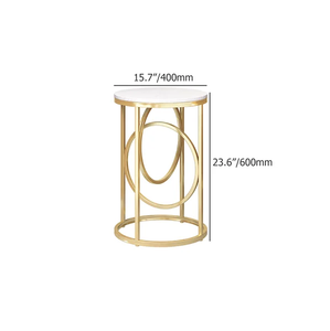 Home Stylish Furniture Modern <b>Side</b> <b>Tables</b> White <b>Marble</b> <b>Top</b> Center <b>Table</b> for Living Room, Drawing Room, Office Coffee <b>Table</b> - Product Image 4