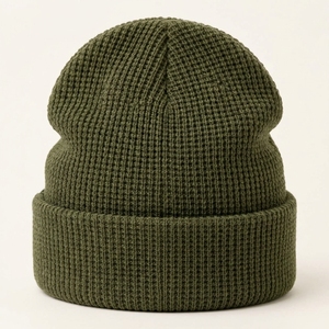 Custom Soft <b>Winter</b> <b>Hat</b> Knitted Beanie Warm Fabric Lightweight Stretchable Comfortable Fit Outdoor Casual Headwear <b>Men</b> Beanies - Product Image 2
