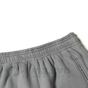 Men's Fleece Sweatpants <b>Elastic</b> <b>Waist</b> Casual Joggers With Side Pockets Midweight Streetwear Custom Logo Sweatpants - Product Image 6
