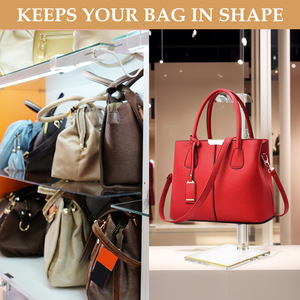 Expositor de Bolsos de Acrílico Moderno y de Lujo con Estante Extraíble para Publicidad y Uso Comercial - Product Image 5