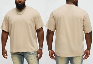 Nouvel arrivage T-shirt homme 100% coton, style décontracté urbain, coupe classique, manches courtes, motif uni, design Run, taille XL, fabriqué au Bangladesh - Product Image 6