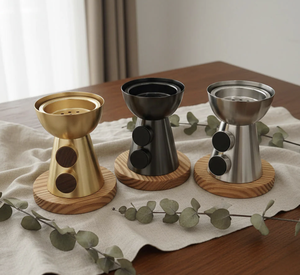 Luxury Home Fragrance Incense Burner Set Modern Mubkhara <b>Bakhoor</b> Burner Arabic <b>Oud</b> Incense Holder at Wholesale price - Product Image 4
